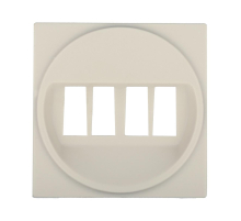 Накладка LK Studio аудио-розетки (бежевый) 857401-1