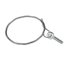 Трос стальной с рым-болтом М8 10 м (2 мм) EKF trrbm8-10