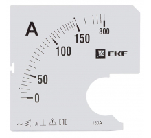Шкала сменная для A961 150/5А-1,5 EKF PROxima s-a961-150