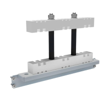 Шинодержатель 3Р стационарный для горизонтальных шин 5/10 мм EKF AVERES ABSF3P