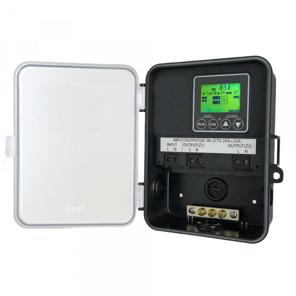 Таймер (реле времени) Feron TM101 13800W двухзонный Таймер (реле времени) Feron TM101 13800W двухзонный