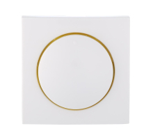 Накладка LK Studio светорегулятора с желтой световой индикацией (белый) LK60 867104-1