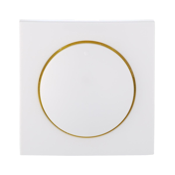 Накладка LK Studio светорегулятора с желтой световой индикацией (белый) LK60 867104-1