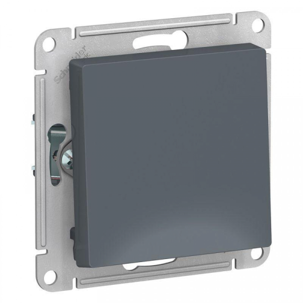 Выключатель кнопочный Systeme Electric AtlasDesign 10A 250V грифель ATN000715 Выключатель кнопочный Systeme Electric AtlasDesign 10A 250V грифель ATN000715