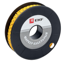 Маркер кабельный 4,0 мм2 'N' (500 шт.) (ЕС-2) EKF PROxima plc-KM-4-N