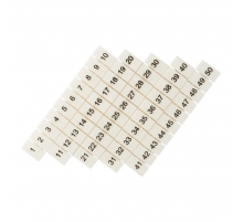 Маркеры для JXB-ST 4 с нумерацией 1-50 (100 шт.) EKF PROxima zb-st-4-1-50