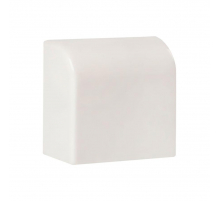 Заглушка (40х16) (4 шт) белая EKF-Plast ecw-40-16x4