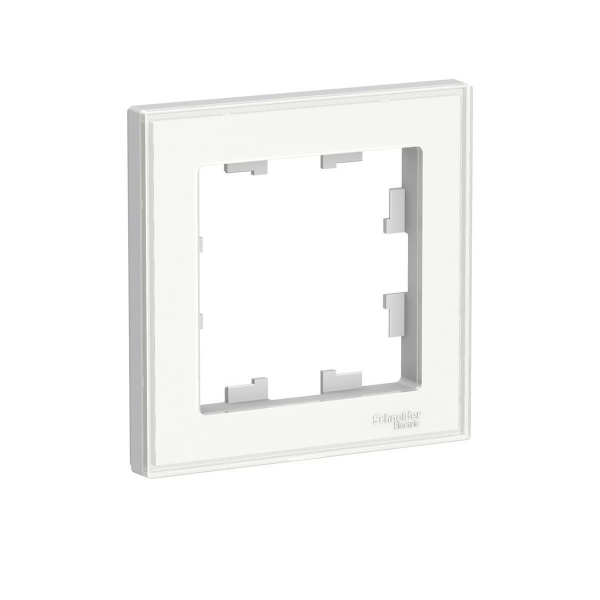 Рамка 1-постовая Systeme Electric AtlasDesign Art белая ATN200101 Рамка 1-постовая Systeme Electric AtlasDesign Art белая ATN200101