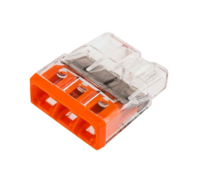 2273-203 Экcпресс-клемма, 3-проводная до 2,5 мм², (5 шт/уп) WAGO 07-5132-05