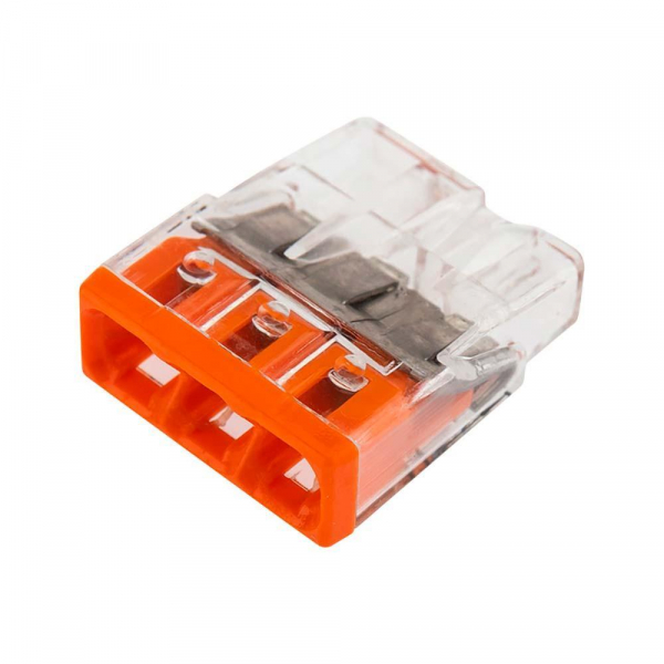 2273-203 Экcпресс-клемма, 3-проводная до 2,5 мм², (5 шт/уп) WAGO 07-5132-05 2273-203 Экcпресс-клемма, 3-проводная до 2,5 мм², (5 шт/уп) WAGO 07-5132-05