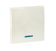 Валенсия лицевая панель выключателя 1-кл. с индикатором 10А жемчуг EKF PROxima ESV10-L-121-50