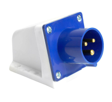 Вилка угловая ST-513 16А 220В 2P+PE IP44, PPG16-513-44, Stekker