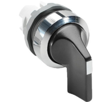 Переключатель M2SS5-20B (длинная ручка) черный 2-х позиционный без подсветки (только корпус) 90# с ф 1SFA611204R2006