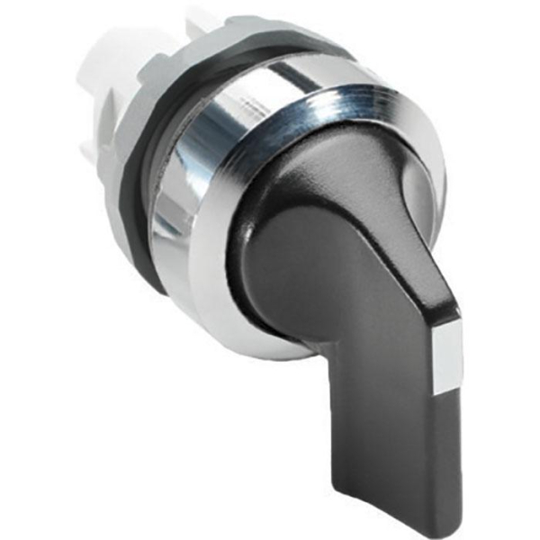 Переключатель M2SS5-20B (длинная ручка) черный 2-х позиционный без подсветки (только корпус) 90# с ф 1SFA611204R2006