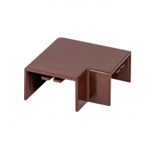 Поворот 90 гр. (25х16) (4 шт) темное дерево EKF-Plast abd-25-16x4