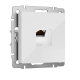 Розетка Ethernet RJ-45 cat. 6A экранированная (белый) W5120101/ a069683