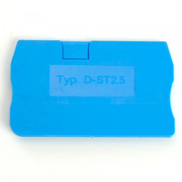 LD560-1-25 Торцевая заглушка для ЗНИ LD552 2,5 мм² (JXB ST 2,5), синий LD560-1-25 Торцевая заглушка для ЗНИ LD552 2,5 мм² (JXB ST 2,5), синий