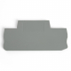 LD563-1-40 Торцевая заглушка для ЗНИ LD555 4 мм² (JXB ST 4), серый STEKKER