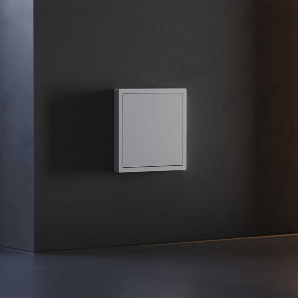 Заглушка S70 с суппортом, (серый) Voltum VLS080116