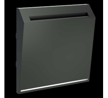 Накладка для выключателя карточного, S70 (титан) Voltum VLS002606