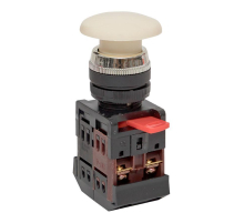 Кнопка AEA-22 белая NO+NC Грибок EKF PROxima pbn-aea-w
