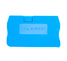 Торцевая заглушка для ЗНИ LD572 2,5 мм² (JXB PT2,5), синий LD581-1-25