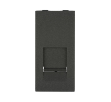 Накладка LK Studio для розетки телефонной, компьютерной RJ,45х22,5мм (черный бархат) LK45 853108-1