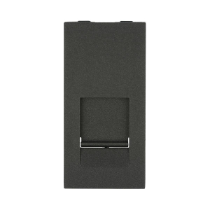 Накладка LK Studio для розетки телефонной, компьютерной RJ,45х22,5мм (черный бархат) LK45 853108-1