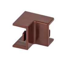 Угол внутренний (15х10) (4 шт) темное дерево EKF-Plast ibd-15-10x4