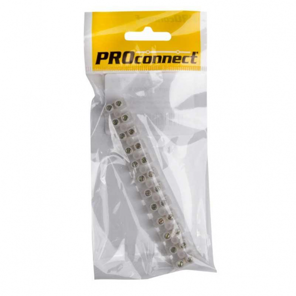 Колодка клеммная КВ-6, 6А, 6 мм², индивидуальная упаковка, (1 шт/уп) PROconnect 07-5006-9 Колодка клеммная КВ-6, 6А, 6 мм², индивидуальная упаковка, (1 шт/уп) PROconnect 07-5006-9