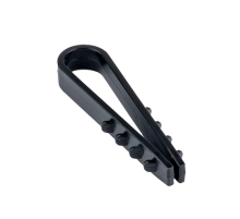 Дюбель-хомут для круглого кабеля (5-10мм) черный (50шт.) EKF PROxima plc-ncs50-5x10b