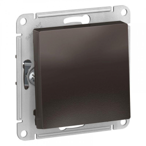Переключатель одноклавишный перекрестный Systeme Electric AtlasDesign 10A 250V мокко ATN000671