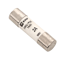 Плавкая вставка цилиндрическая ПВЦ (14х51) 2А EKF PROxima pvc-14x51-2