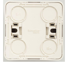 Розетка 2К+З Systeme Electric Этюд 16A 250V кремовая PA16-003K