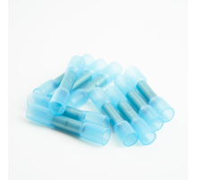 Гильза соединительная изолированная термоусаживаемая STEKKER LD300-1525 сечение 1,5-2,5мм2, 27A, голубой (DIY упак 10шт)