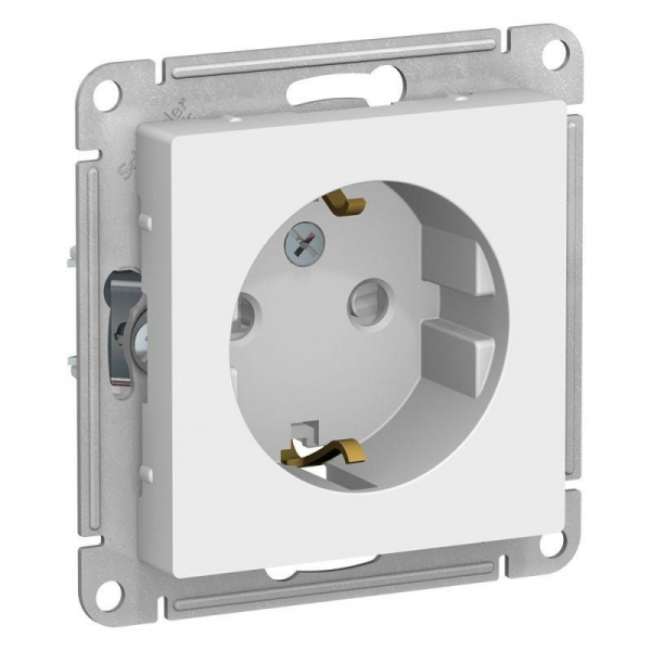 Розетка 2К+З Systeme Electric AtlasDesign 16A 250V со шторками белая ATN000145 Розетка 2К+З Systeme Electric AtlasDesign 16A 250V со шторками белая ATN000145