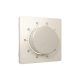 Лицевая панель ALFA (Бежевый матовый) для терморегулятора теплого пола QUANT AP3257