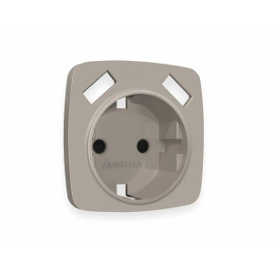 Лицевая панель розетки AMBRELLA VOLT OP3690