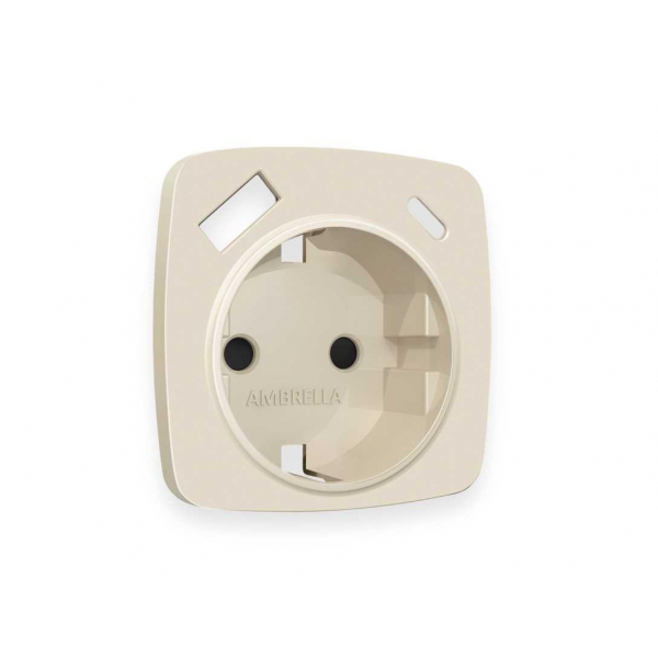 Лицевая панель розетки AMBRELLA VOLT OP3300
