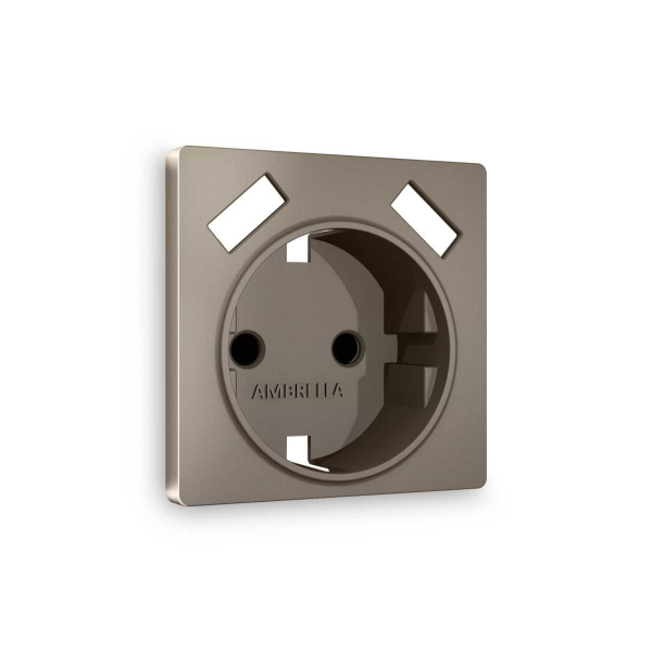 Лицевая панель розетки AMBRELLA VOLT AP6390