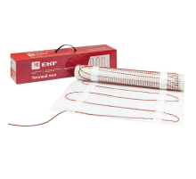 Мат нагревательный двухжильный 'Уют' 6 кв. м. 900 Вт EKF Proxima nm2-900-6