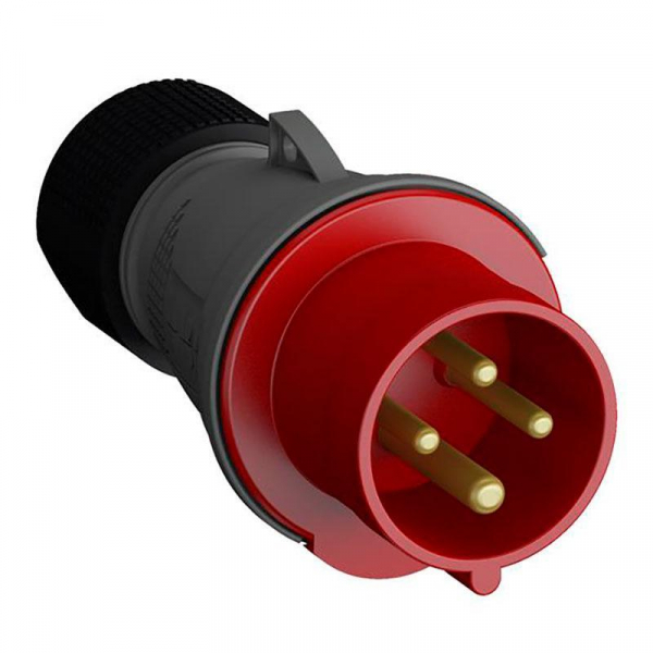 Вилка кабельная EasySafe 332EP6,32А,3P+E,IP44,6ч 2CMA101984R1000 Вилка кабельная EasySafe 332EP6,32А,3P+E,IP44,6ч 2CMA101984R1000