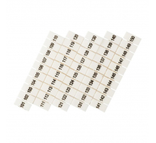 Маркеры для JXB-ST 2,5 с нумерацией 100-150 (100 шт.) EKF PROxima zb-st-2.5-100-150