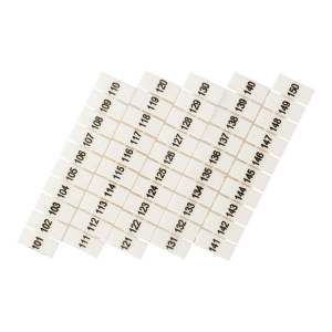 Маркеры для JXB-ST 2,5 с нумерацией 100-150 (100 шт.) EKF PROxima zb-st-2.5-100-150