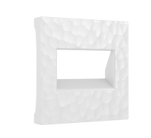 Лицевая панель Werkel Hammer для двойной розетки Еthernet RJ-45 белый W1291101 4690389163142