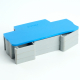 LD563-1-25 Торцевая заглушка для ЗНИ LD555 2,5 мм² (JXB ST 2,5), синий