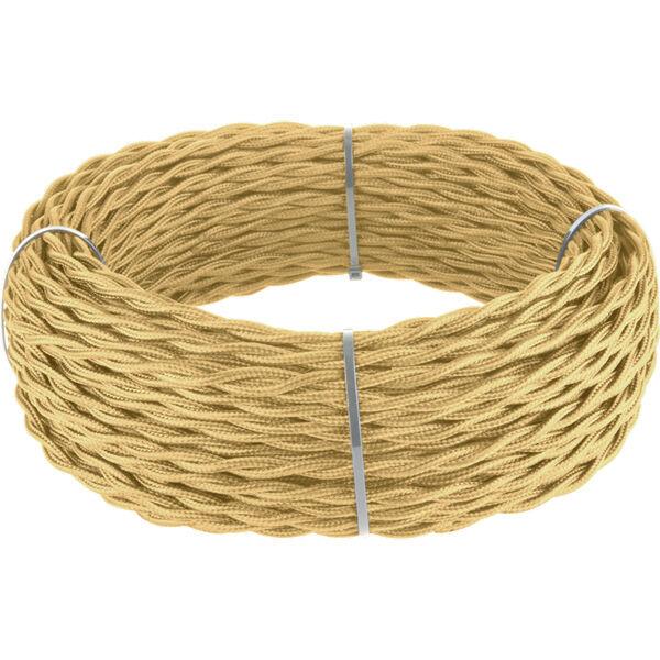 Кабель витой Werkel Ретро 3х2,5 (золотой песок) 20 м W6453347 4690389165665