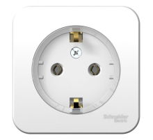 Розетка 2К+З Systeme Electric Blanca 16A 250V белая BLNRA110111