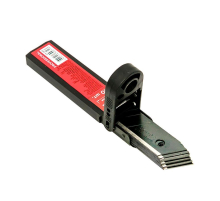 Набор сменных лезвий 18 мм СМ-60 (10 шт, вороненные, SK4, 7 сегментов) EKF Professional cm-s60