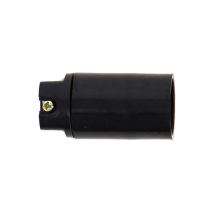 Патрон карболитовый подвесной Е14 черн. без наклейки EKF PROxima LHC-E14-s